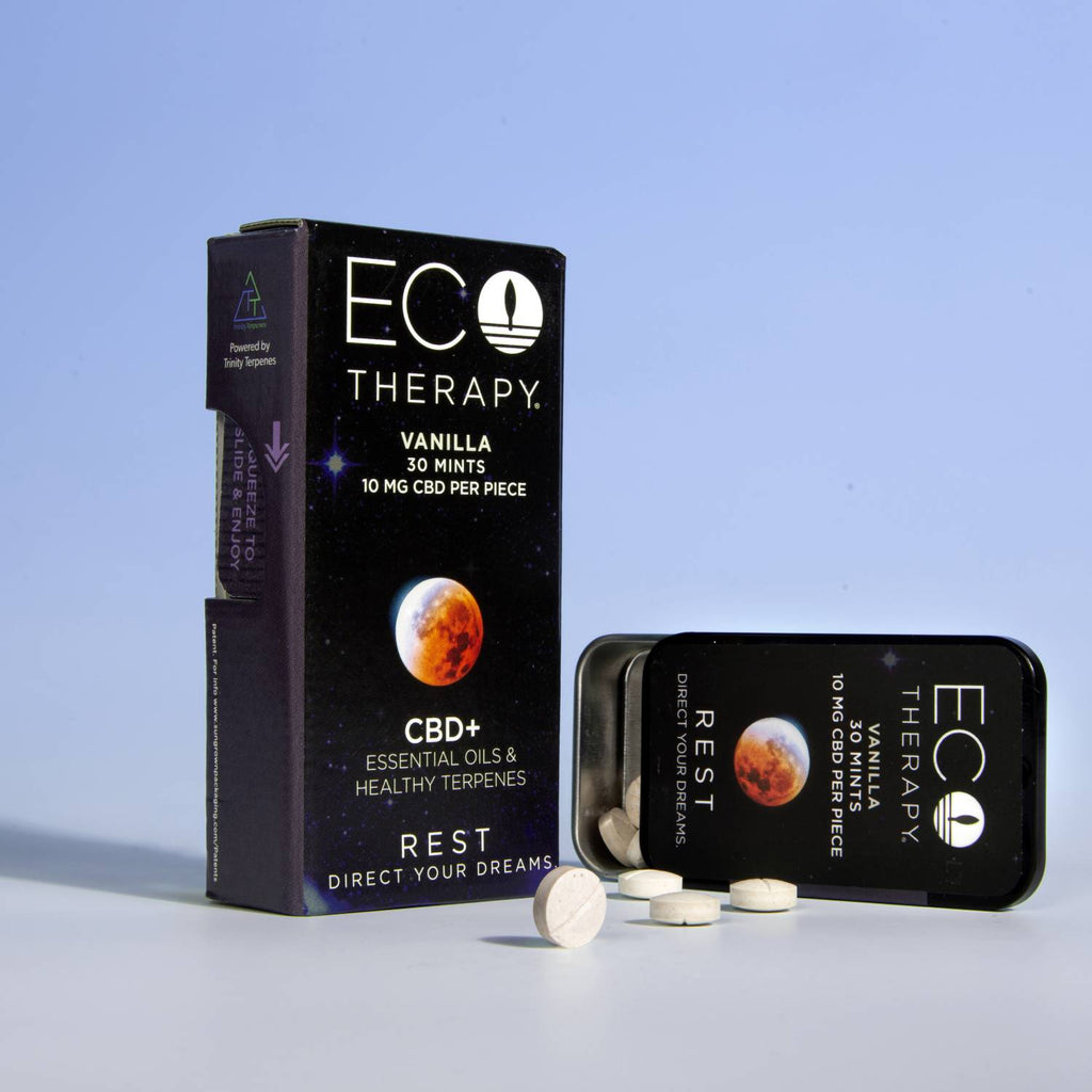Eco Therapy CBD - CBD Mints - Vanilla - Rest